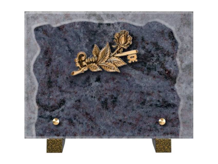 Plaque Granit Rectangle hommage