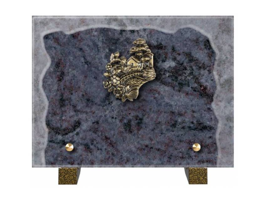 Plaque Granit Rectangle hommage