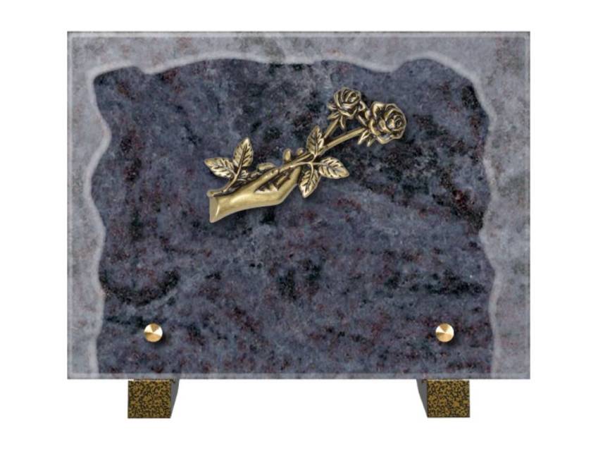 Plaque Granit Rectangle hommage