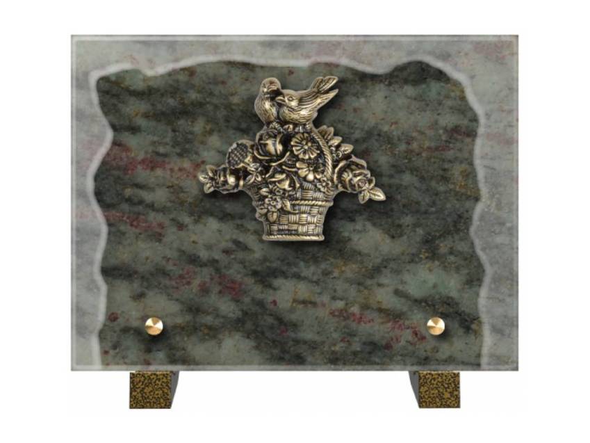 Plaque Granit Rectangle hommage