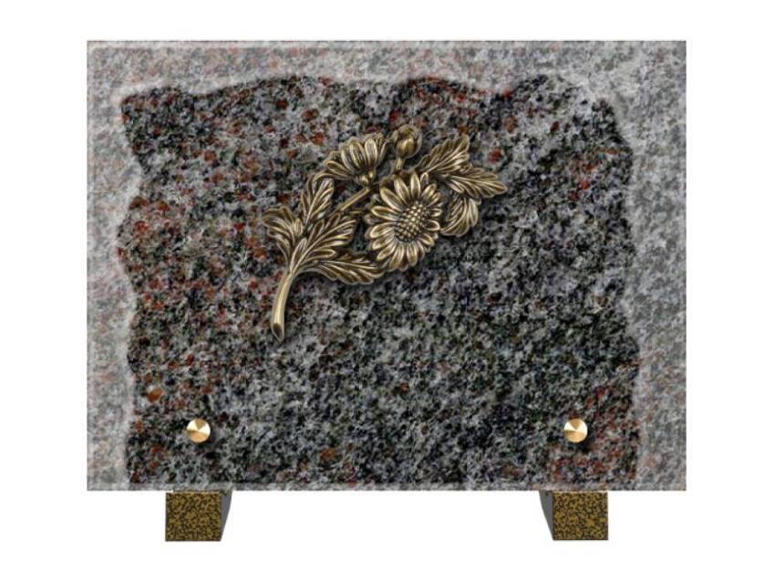 Plaque Granit Rectangle hommage