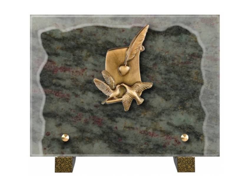 Plaque Granit Rectangle hommage