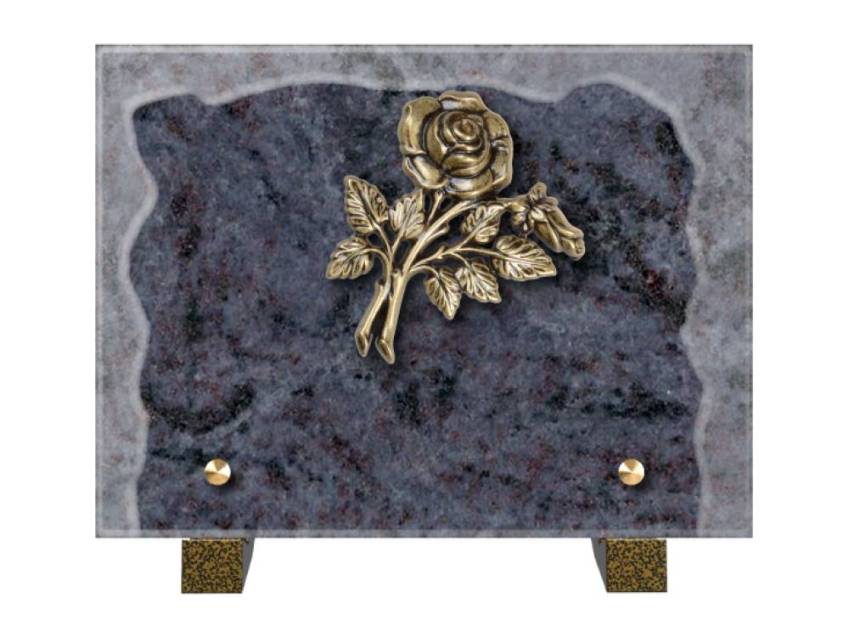 Plaque Granit Rectangle hommage