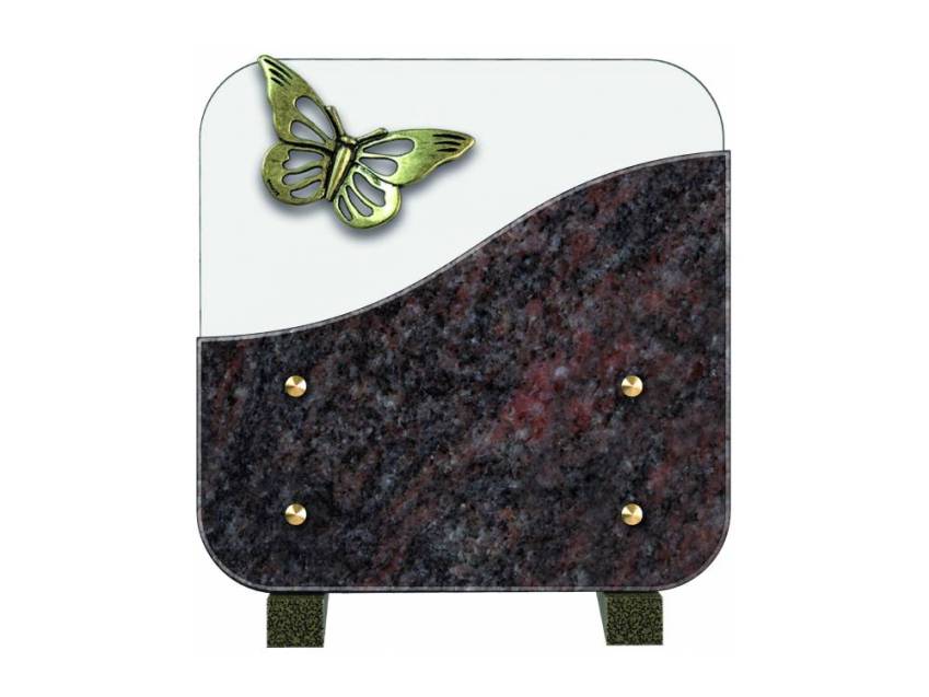 Mythical Rectangular Granite Plaque.