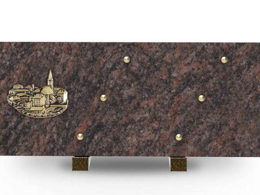 Granite Rectangle Passion Plaque