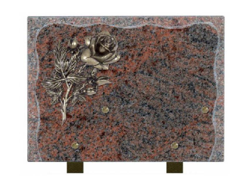 Symbolic Granite Rectangle Plaque.