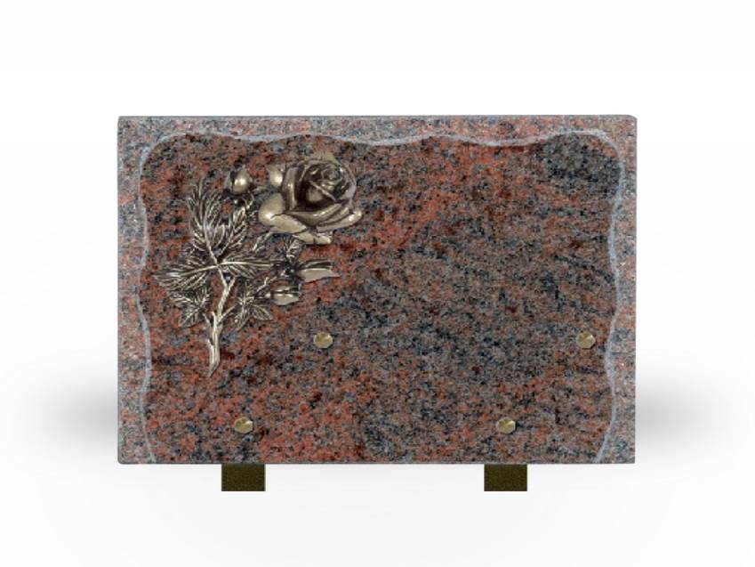 Plaque Granit Rectangle symbolique