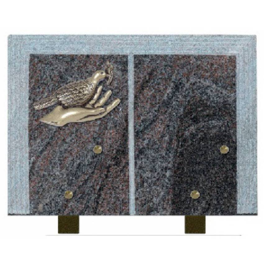 Granite plaque Memory Book.