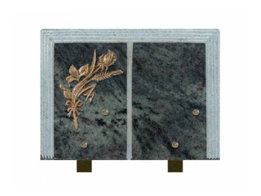 Granite plaque Memory Book.