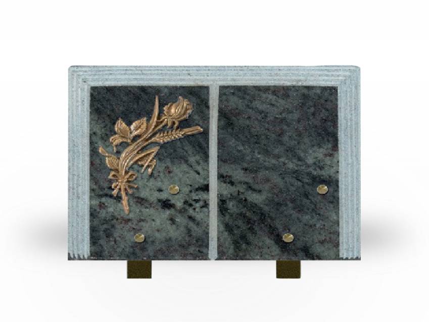 Granite plaque Memory Book.