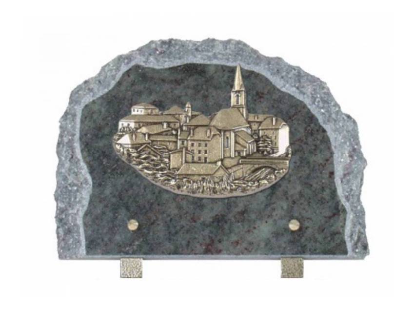 Granite engraved plaque collection.