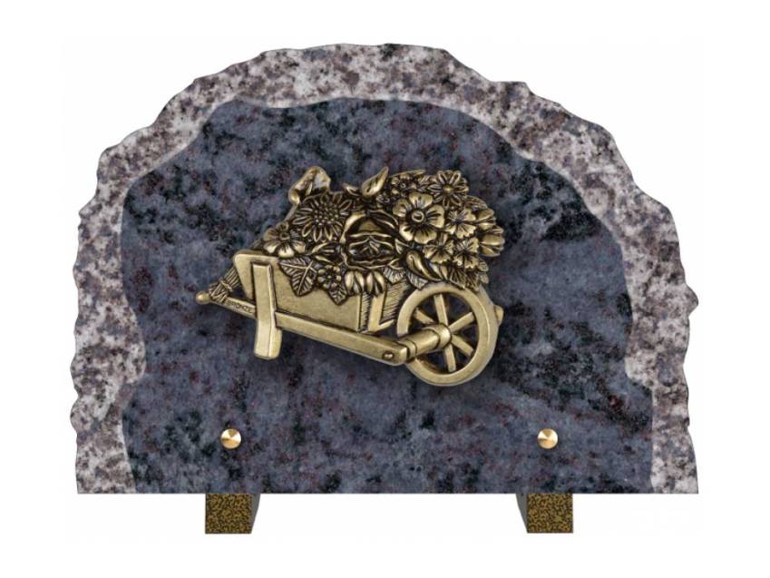 Granite engraved plaque collection.