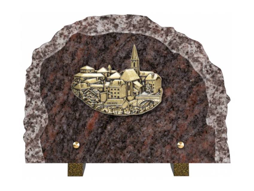 Granite engraved plaque collection.