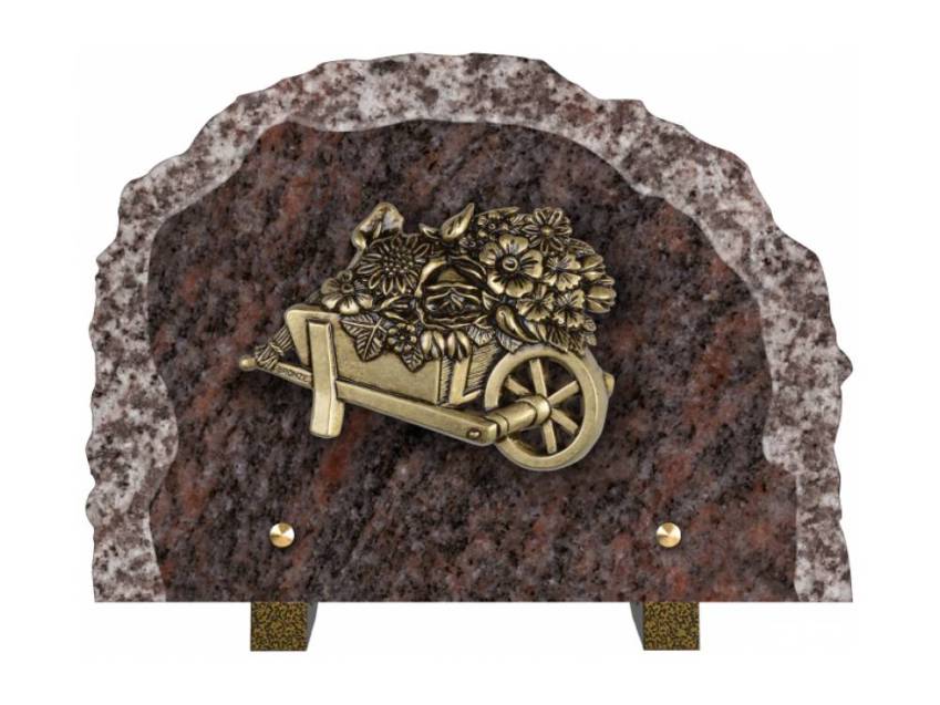 Granite engraved plaque collection.