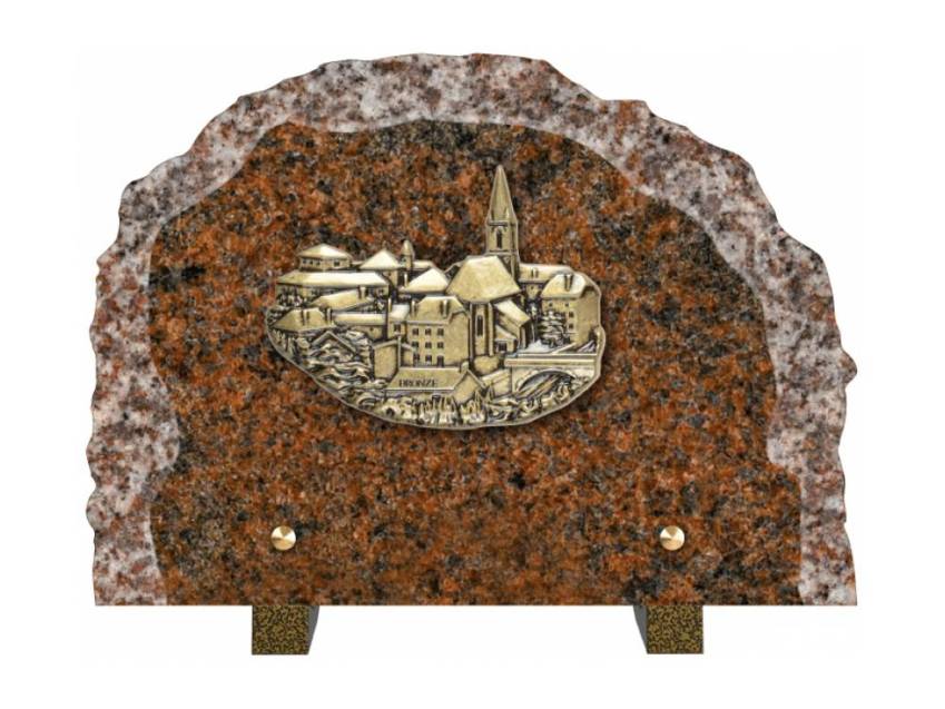 Granite engraved plaque collection.