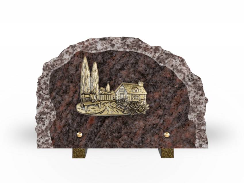 Granite engraved plaque collection.