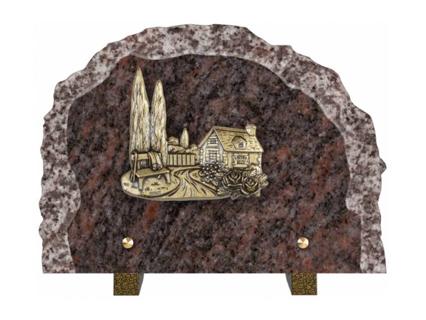 Granite engraved plaque collection.