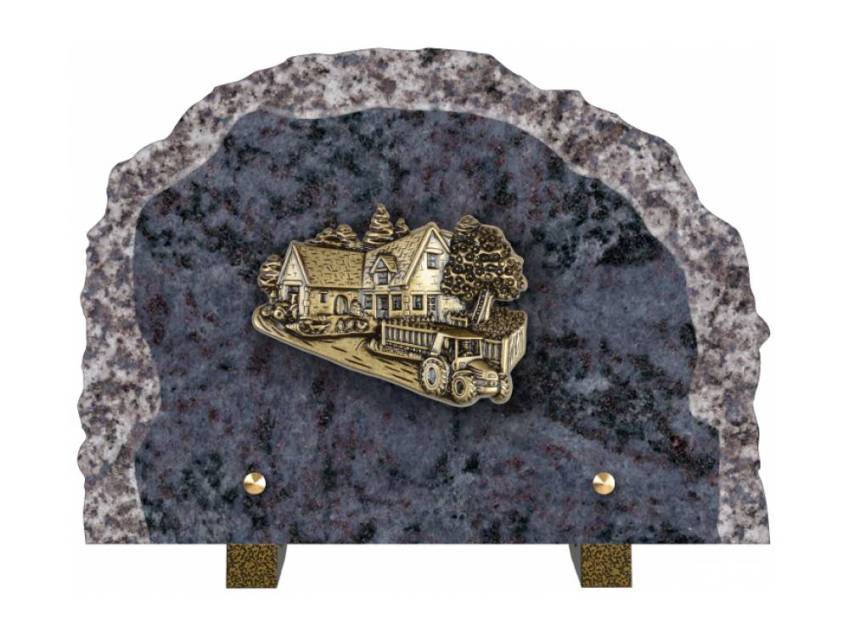 Granite engraved plaque collection.