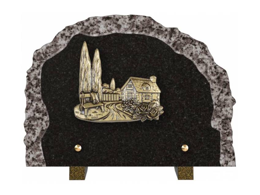 Granite engraved plaque collection.