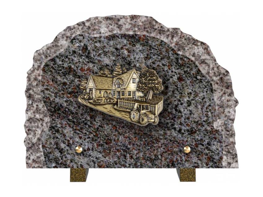 Granite engraved plaque collection.