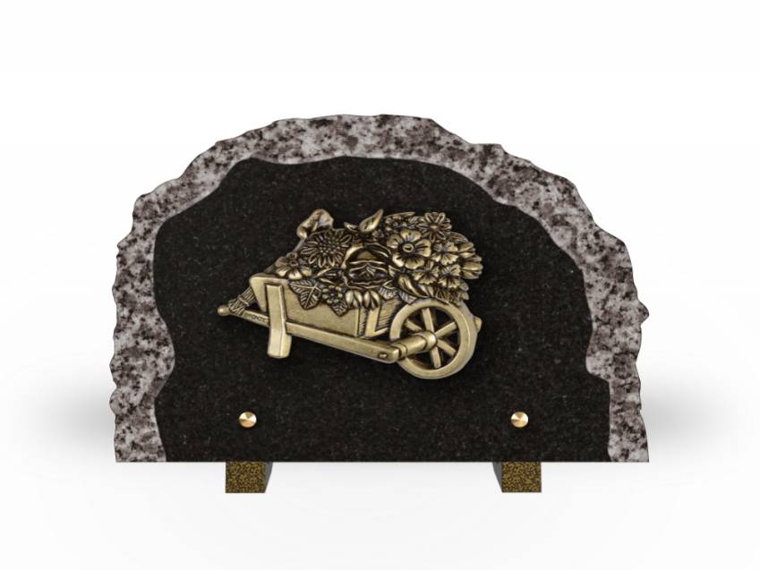 Granite engraved plaque collection.