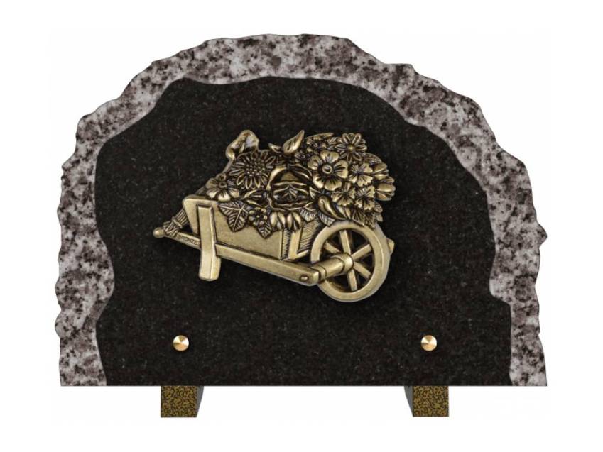 Granite engraved plaque collection.