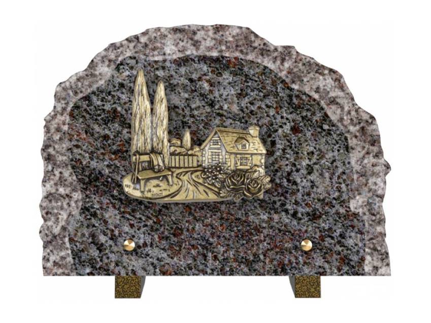 Granite engraved plaque collection.