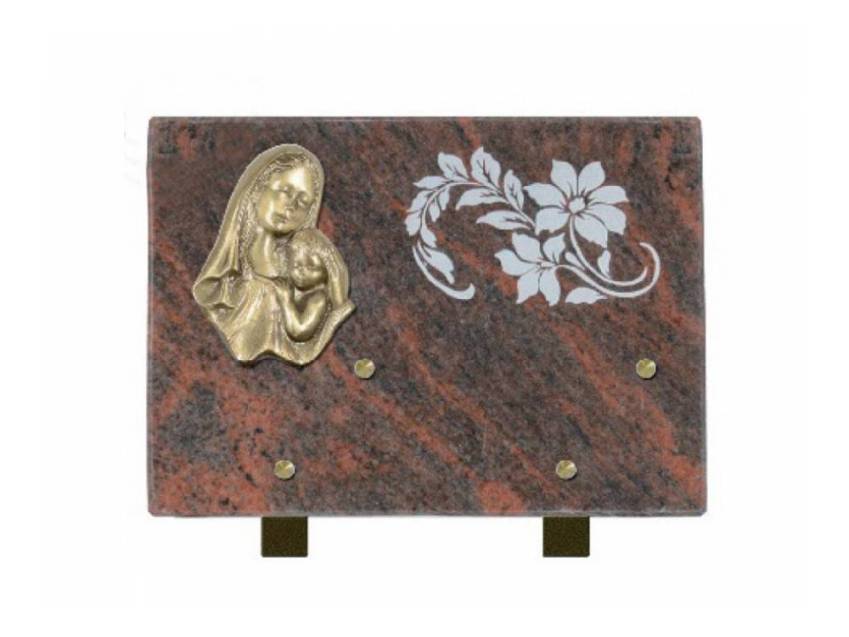 Plaque Granit Rectangle symbolique