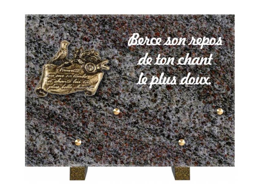 Granite Rectangle Aesthetic Plaque.