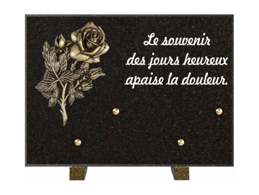 Granite Rectangle Aesthetic Plaque.