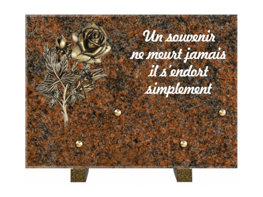 Granite Rectangle Aesthetic Plaque.