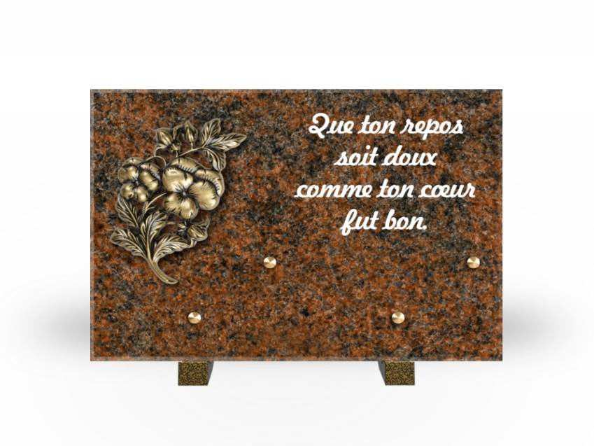 Granite Rectangle Aesthetic Plaque.