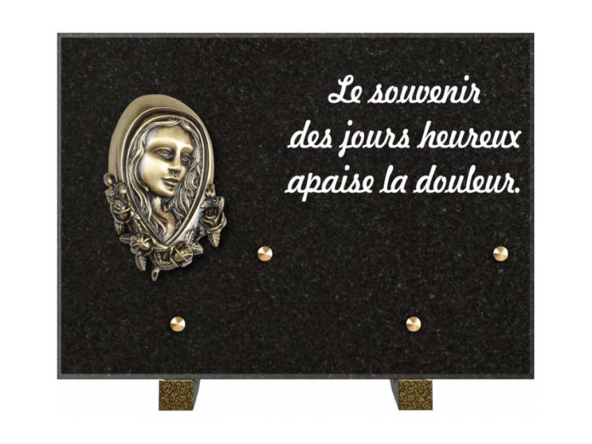 Granite Rectangle Aesthetic Plaque.