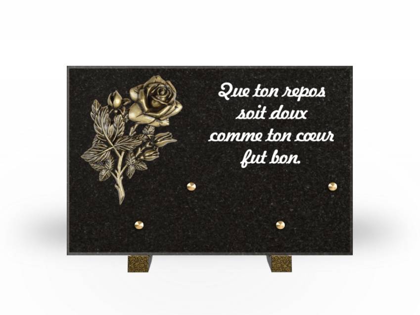 Granite Rectangle Aesthetic Plaque.