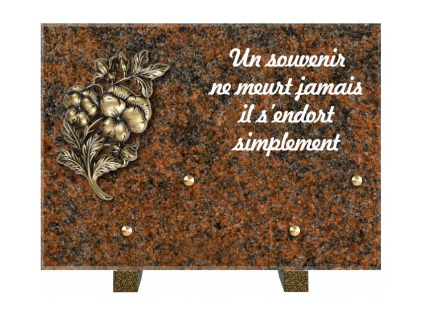 Granite Rectangle Aesthetic Plaque.