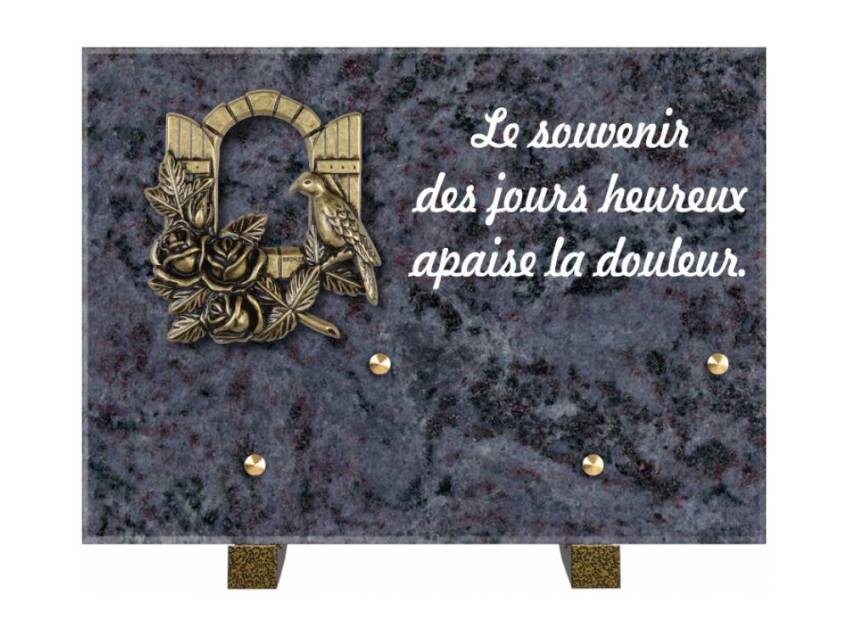 Granite Rectangle Aesthetic Plaque.