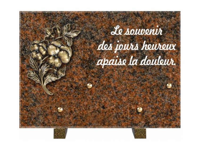 Granite Rectangle Aesthetic Plaque.