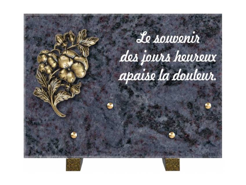 Granite Rectangle Aesthetic Plaque.