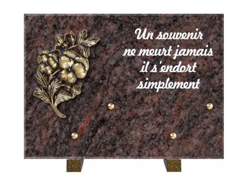 Granite Rectangle Aesthetic Plaque.