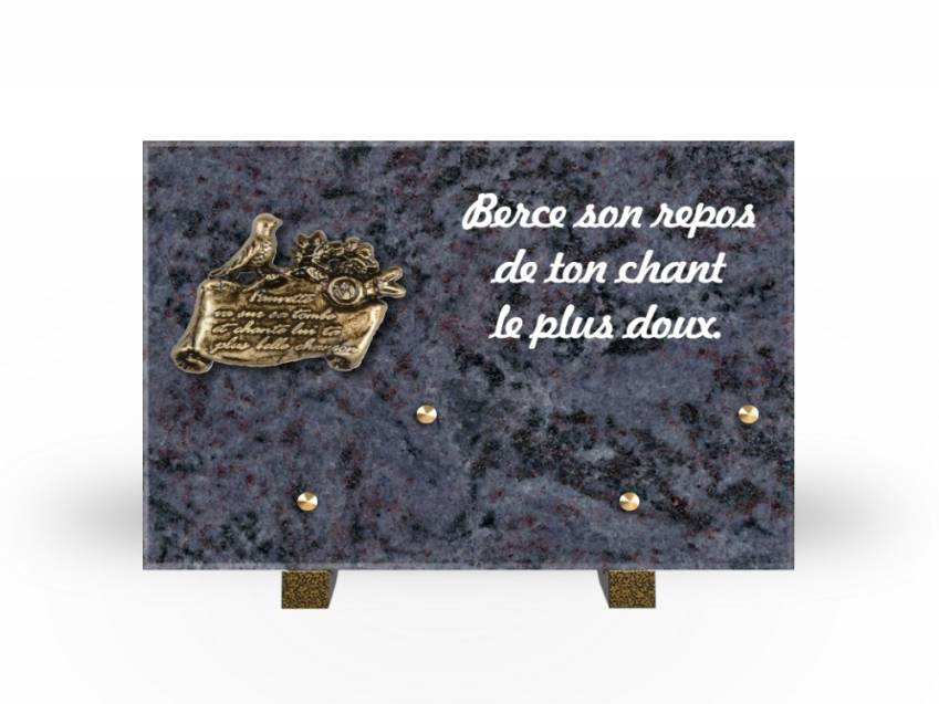 Granite Rectangle Aesthetic Plaque.