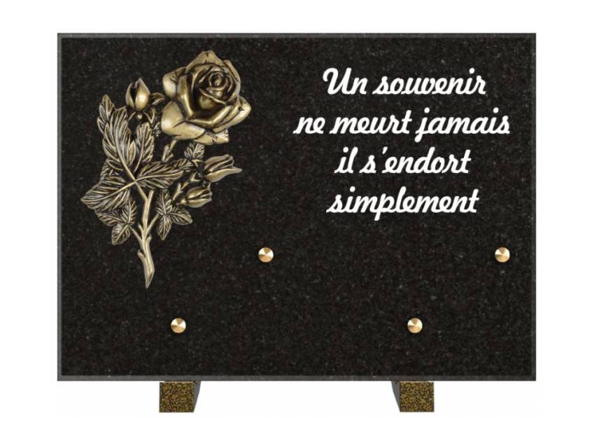 Granite Rectangle Aesthetic Plaque.