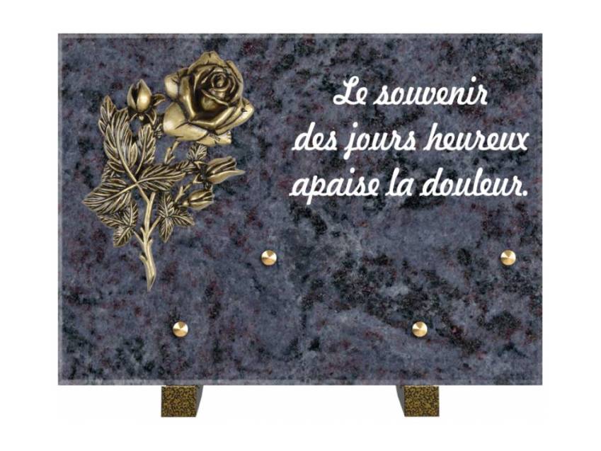 Granite Rectangle Aesthetic Plaque.