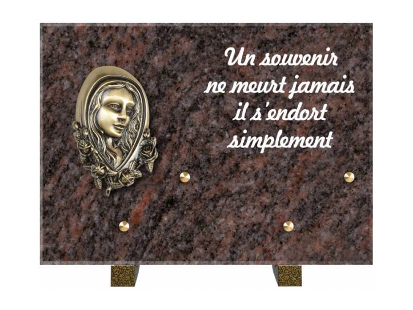 Granite Rectangle Aesthetic Plaque.