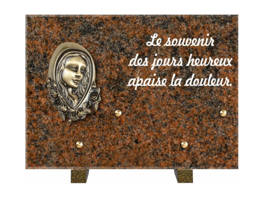 Granite Rectangle Aesthetic Plaque.