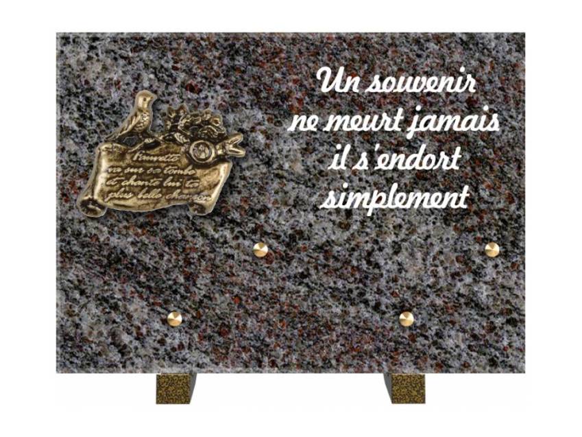 Granite Rectangle Aesthetic Plaque.