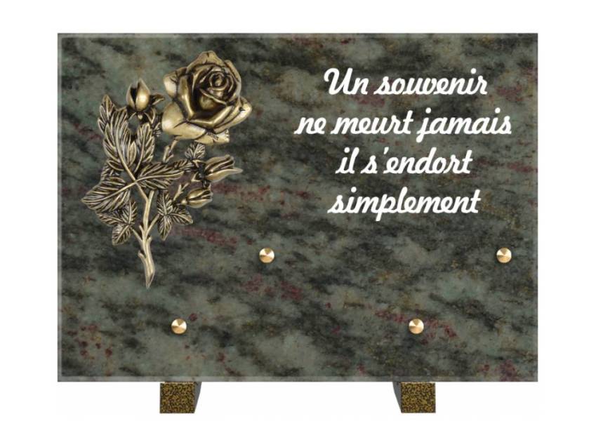 Granite Rectangle Aesthetic Plaque.