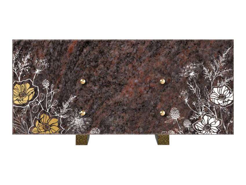 Poetic Granite Rectangle Plaque.