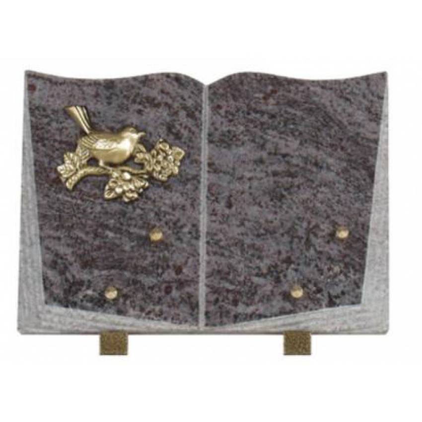 Granite Plaque Tribute Book.