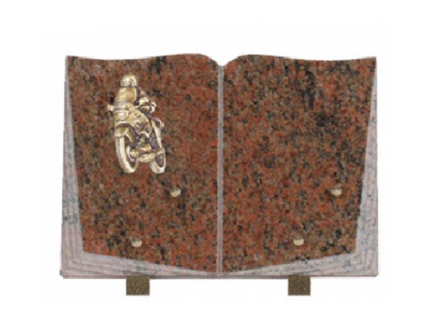 Granite plaque Classic book.