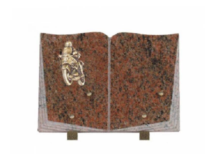 Granite plaque Classic book.